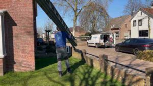 Schoorsteen onderhoud Rosmalen ladder bus